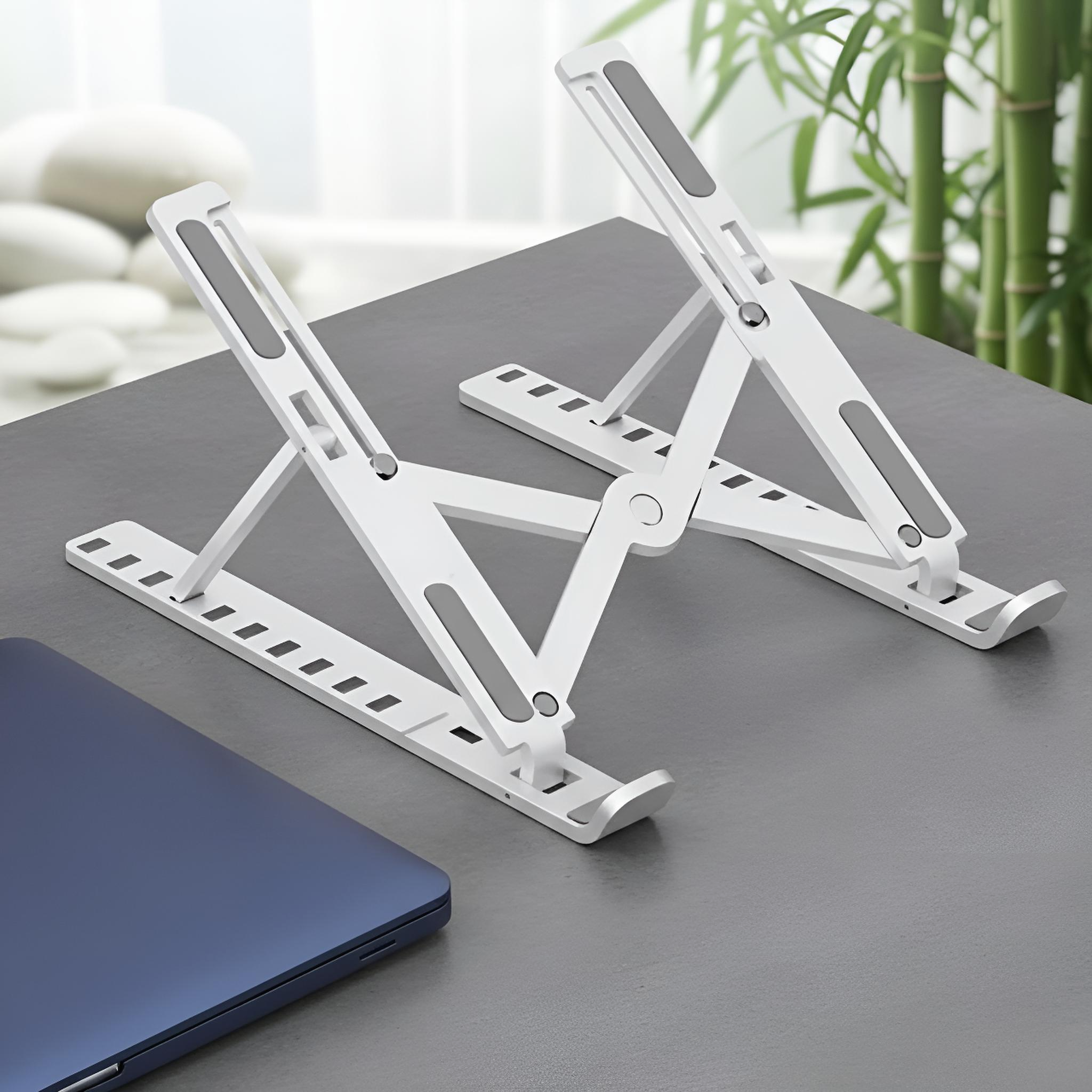 Rehausseur PC Portable Ergonomique & Pliable - 10 Niveaux